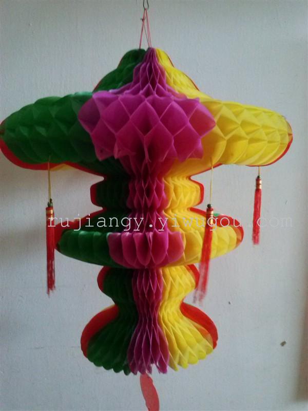 彩色三和灯 喜庆灯笼 婚庆装饰迷你灯笼 节日灯笼 广告灯笼