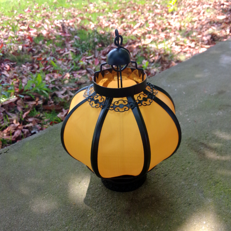 仿古灯笼红灯笼最新款铁艺仿古灯植绒大灯笼广告淘宝专供免费加盟