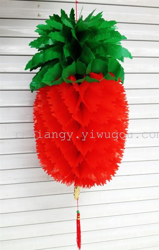 菠萝灯 批发  喜庆灯笼 节庆灯笼 节日灯笼 量大优惠