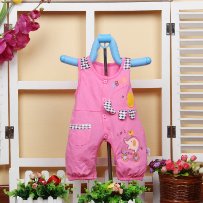 Climbing clothing factory outlets summer cartoon-even baby clothes baby clothes baby clothes baby dress