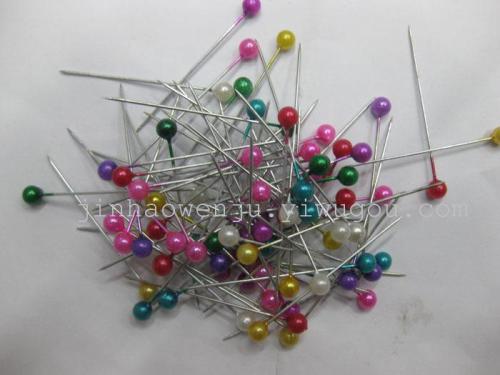 Various Colors 4mm Ball Head Pearl Needle Factory Direct Sales