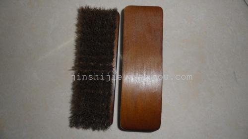 l-5015s-shaped horsehair brush， cleaning brush， high-end shoe brush