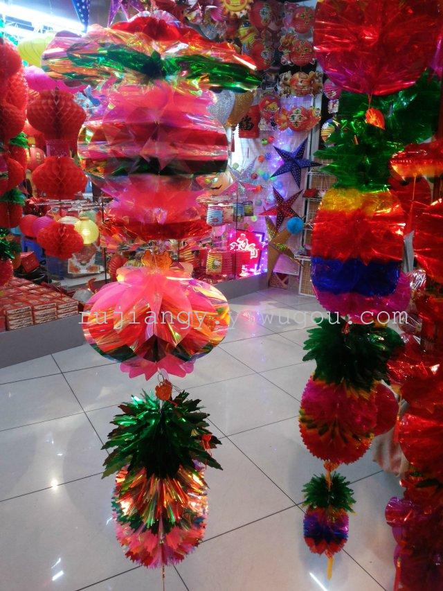 水晶灯笼  喜字拉花    婚庆装饰  节日用品