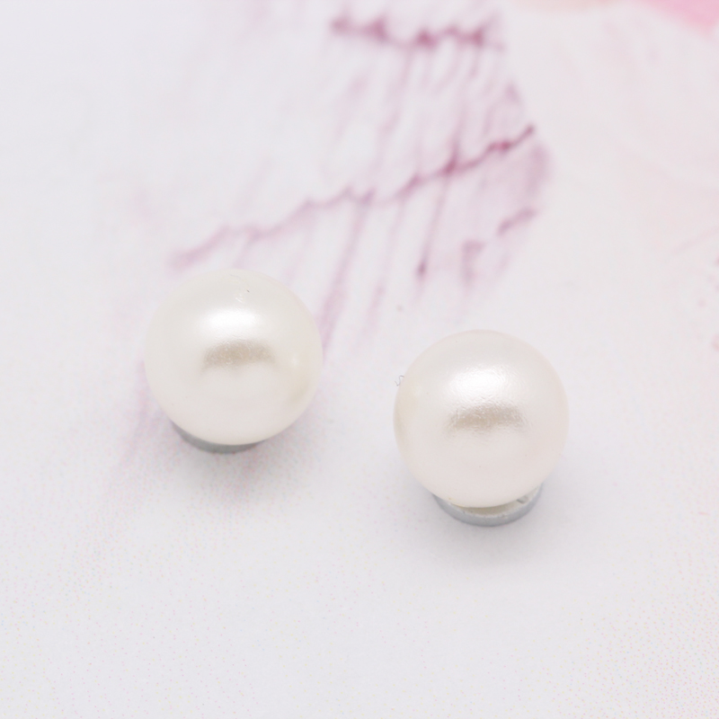 厂家直销简约珍珠磁铁耳钉无耳洞耳环耳夹韩国吸铁石耳饰饰品