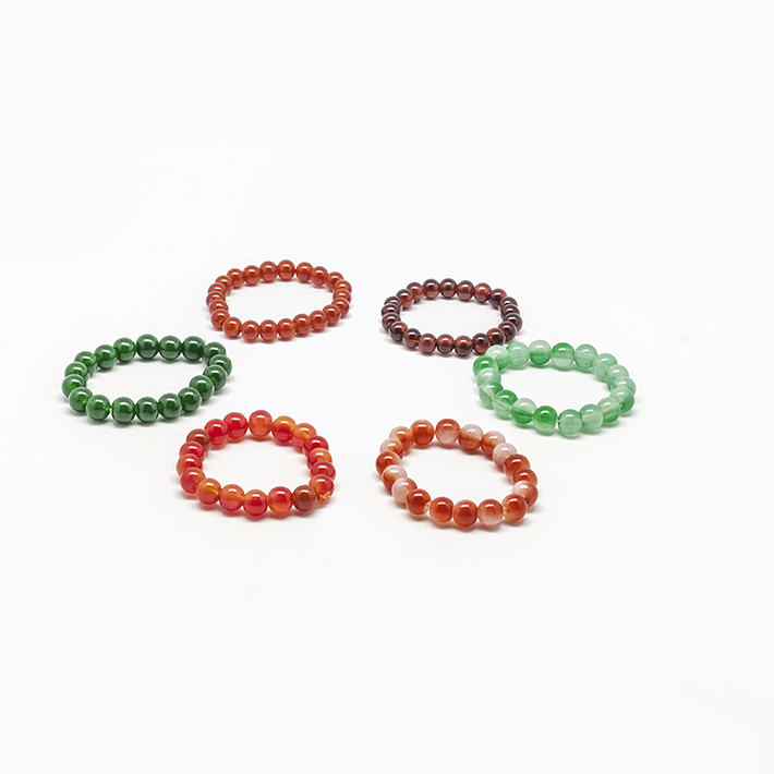 结缘品6厘-14厘多色 仿玛瑙手串佛珠手珠手链