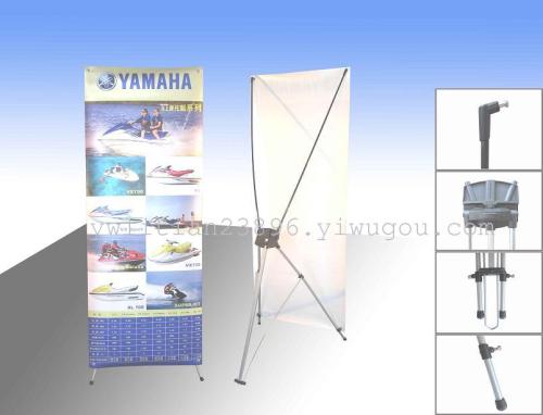 Factory Direct Sales High Quality Export Korean X Display Rack High Quality Iron Advertising Display