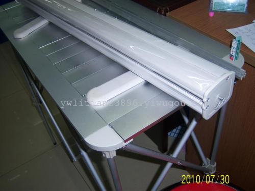 factory direct sales plastic steel roll up plastic roll up roll up yiwu plastic advertising rack