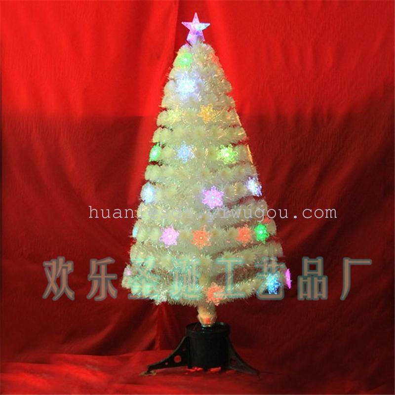 七彩叶雪花饰品树