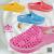 Genuine Rose Baotou female slippers slippers female summer cool air blowing [spot]