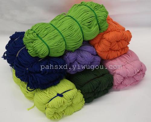 factory direct sales good quality strong and durable polyester cotton eight-strand rope 0.5cm wholesale