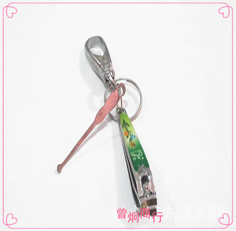 批发大鲨鱼不锈钢指甲钳 大号指甲剪 指甲刀 带锁扣