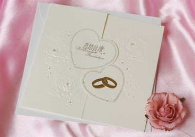 New Wedding Celebration Creative Hollow Out 3D Invitation Card Wedding Invitation Card Spot.