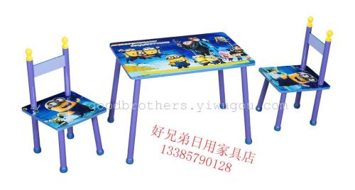 learning table cartoon table set table and chair game cover table painting table