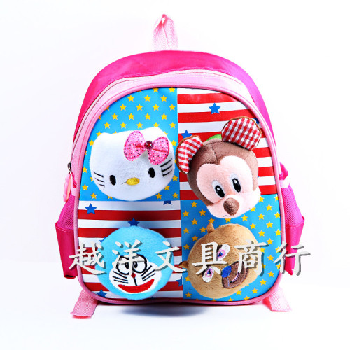 Factory Direct Sales Primary School Student Animal Schoolbag Backpack Boys and Girls Backpack