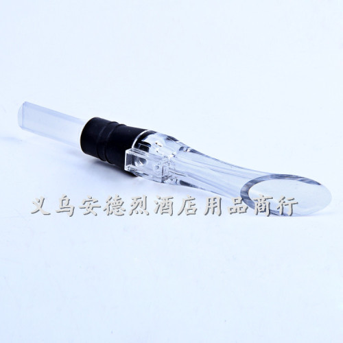 acrylic pen-shaped fast decanter acrylic red wine deflector red wine pourer