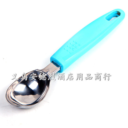 stainless steel knife and forks long ice spoon stirring spoon cold drink long long ice cream spoon wholesale