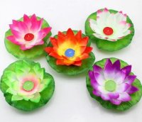 荷花灯 喜庆用品塑料纸灯笼宫灯及婚庆用品孔明灯荷花灯布灯笼