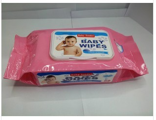 Factory Direct Sales Non-Woven Baby Wipes 80 Drawers with Lid Hand Mouth Multi-Functional Wipe Wholesale Custom