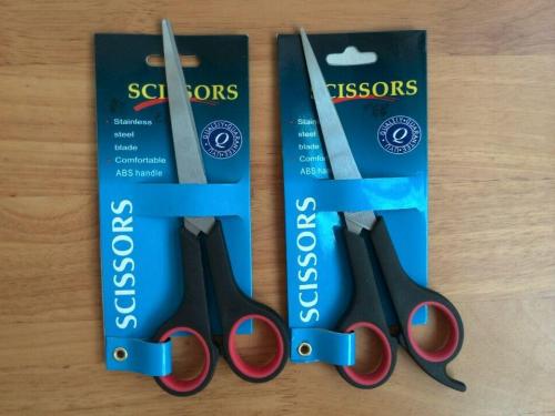 Plastic Handle Office Scissors Student Scissors Nail Card Scissors Scissors