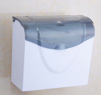 Shunmei Bathroom Waterproof Suction Tissue Box Strong Traceless Suction Cup Tissue Holder Tissue Pumping Roll Bucket Toilet Paper Box