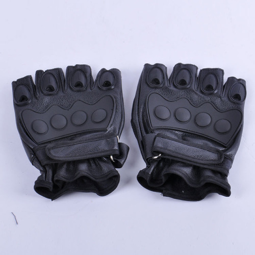 knight half finger outdoor riding tactical gloves--
