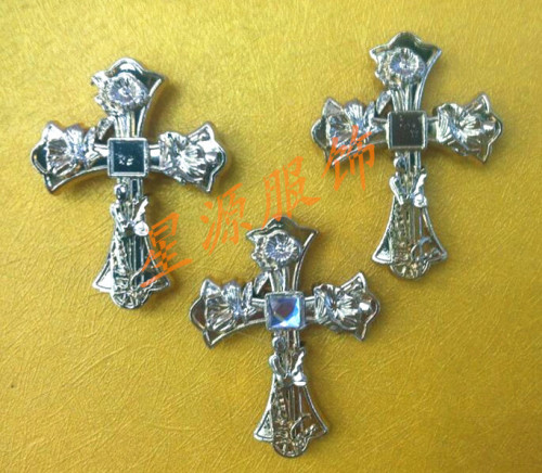 cross alloy accessories decorative buckle clothing accessories