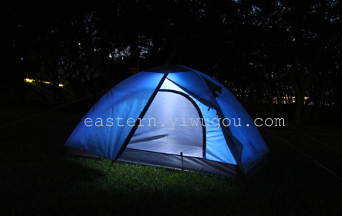 Outdoor Camping Tent Double-Layer Aluminum Pole Tent Rainproof Tent Camping Tent