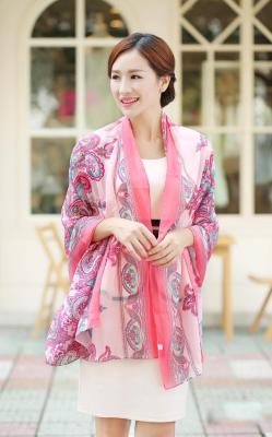 Patterned full fall/winter 2014 the Korean version of the new fashion ladies cashmere chiffon scarf scarves shawl