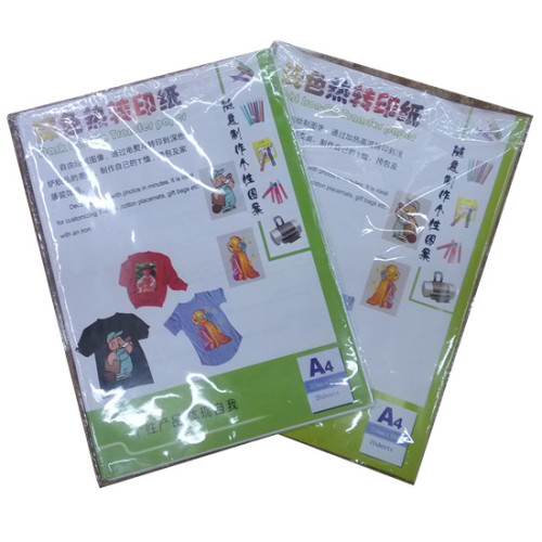 Dark Color Thermal Transfer Paper T-shirt Paper High Quality