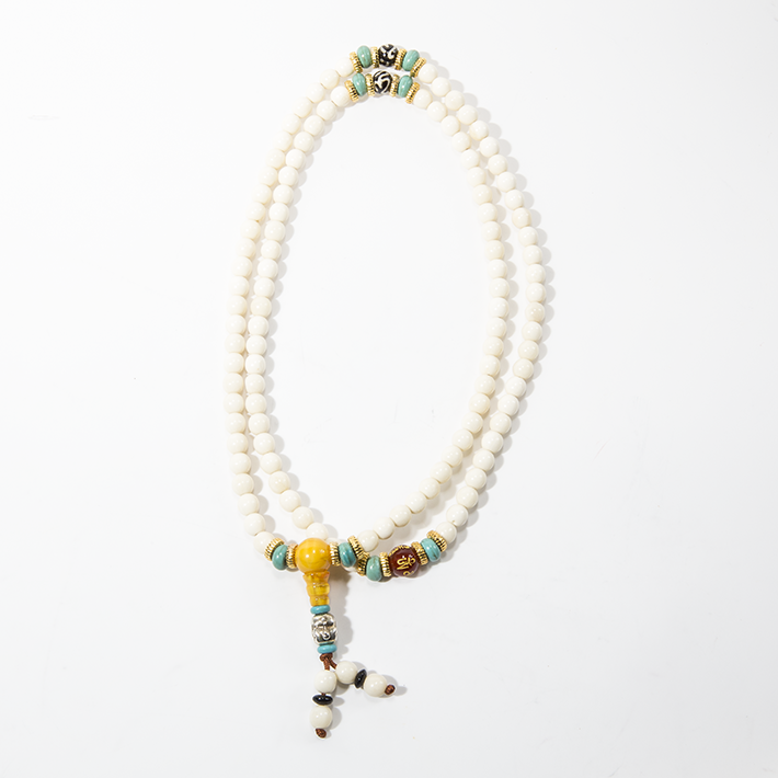 天妮佛艺用品扁水晶六字手圈