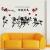 Factory direct sales fashion wall sticker 60*90EVA stereo mix paste