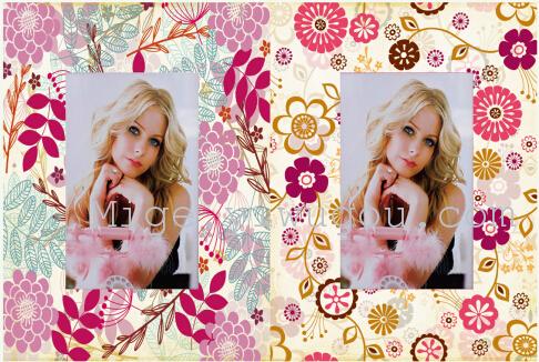 6寸，7寸 三维立体相框 3D相框 玻璃相框 立体相框