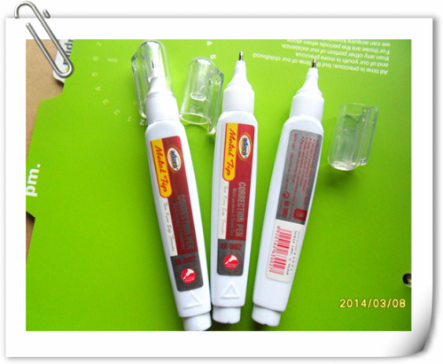 environmentally friendly export correction fluid， correction pen， quick-drying， super white