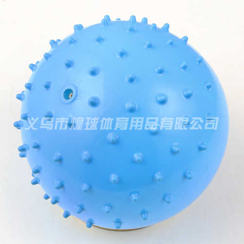 New Baby Toy Ball Kindergarten Barbed Racket Elastic Ball Inflatable Toy Ball Factory Direct Sales