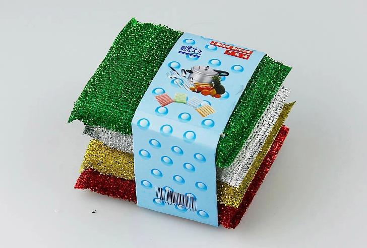 2元店4片刷洗大王 洗锅刷碗 橱柜家务卫生清洁百洁布