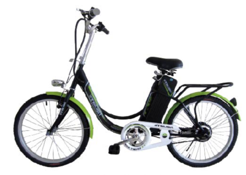 lyz-009 folding electric bicycle 26-inch li cheng yuan body light can bring people