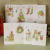 The Old Style High - grade Exquisite Hollowed-out Simple Design Magic Stick Cut Paper Christmas Holiday Greeting Card.