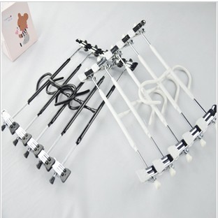 High-grade adult white leather pants rack black leather pants rack 001 white leather pants rack.