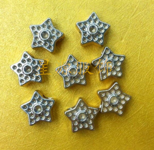 Five-Pointed Star Decorative Buckle Alloy Core Pulling Buckle 