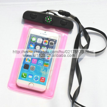 iphone6手机防水袋 指南针PVC防水袋