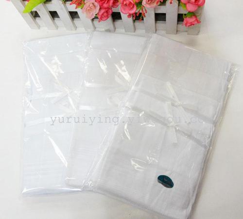 Factory Export Foreign Trade High Quality White 430A Handkerchief Washcloth Hand Towel Gauze Towel