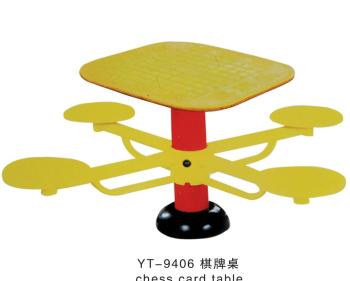 小区老年休闲专用桌椅板凳 棋牌桌椅_ 河北体