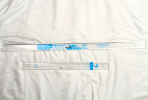 taipai office student supplies 30cm transparent ruler plastic ruler wholesale