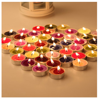 Special Candle for Aromatherapy Smokeless Candlestick Fruit Color Birthday 