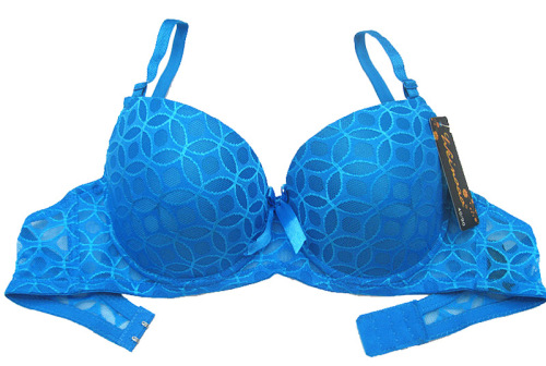 6632# Mid-Range Thin Cup Foreign Trade Bra Foreign Trade Jacquard Bra Underwear （Spot）