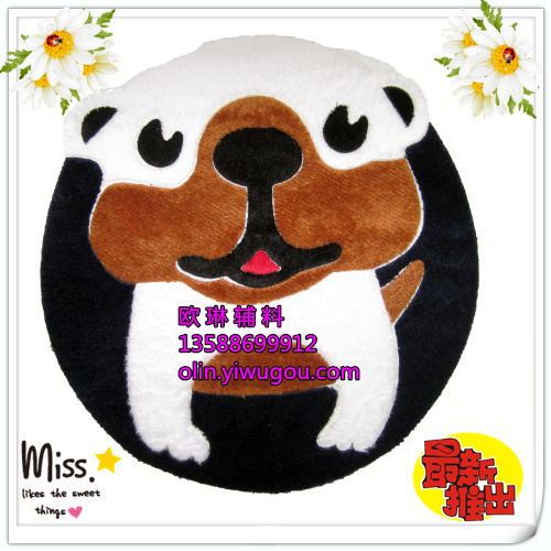 Yiwu Shopping Accessories Heat Transfer Patch Rhinestone Puppy Custom Short Sleeve/Children‘s Clothing/Sofa Cushion/Pillow/Oversleeve