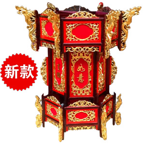 新款木雕宫灯