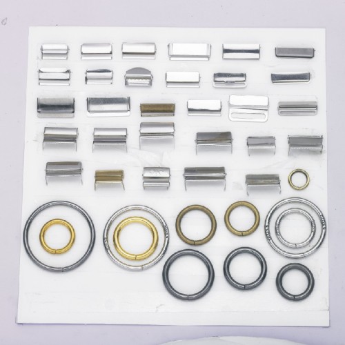 Box and Bag Hardware Accessories， Coil， Wire Circle Welding Hoop Adjustable Buckle Three District East New Models in Stock