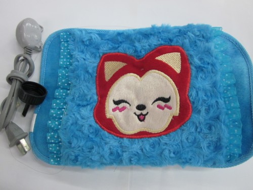 hot water bag， hand warmer， lace double-hand hot water bag