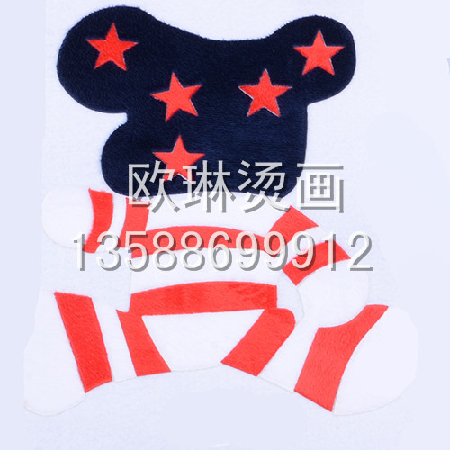 yiwu purchase accessories american flag series hot tear heat transfer patch heat transfer printing wholesale custom leggings/clothes/shoes and bags